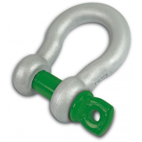 Green Pin Bow Shackle 1t